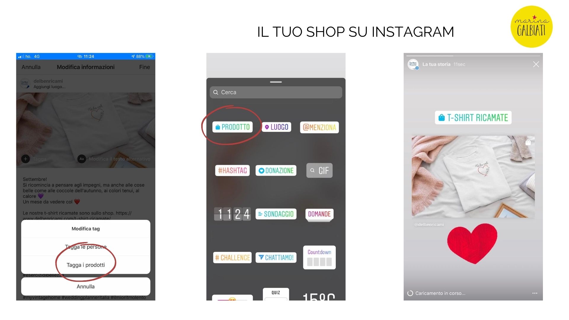 come taggare prodotti su instagram